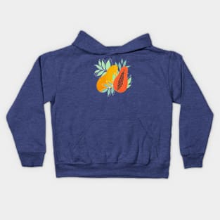 Tropical fruit Kids Hoodie